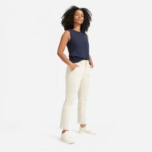 Everlane The Slim-Leg Crop in color Sandstone-0